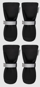 Canada Pooch Soft Shield Boots Black Reflective size 5