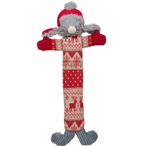 HuggleHounds Nordic Long & Lovelie Trapper Hat Santa Gnome