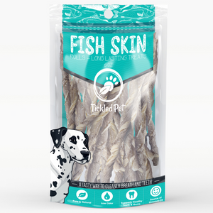 Tickled Pet Icelandic Codfish Skin Rolls 6oz