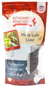 Goodness Gracious Hula Lula Beef Liver Jerky 5oz