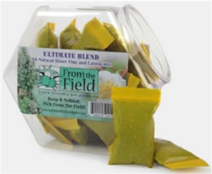 From the Field Mini Max  Blend Yellow Sack Catnip Cat Toy