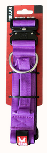 Boss Dog Tactical Dog Collar 17-22 Purple