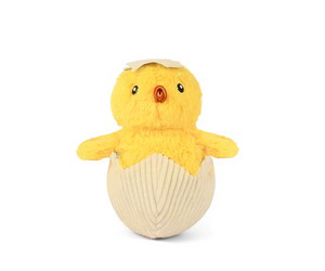 P.L.A.Y. Hippity Hoppity Collections Dog Toy Hatching Chick