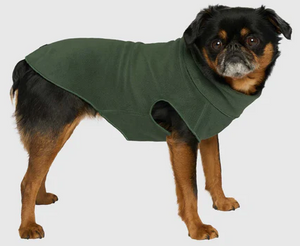 Canada Pooch Easy-On Stretch Fleece Army Green 16