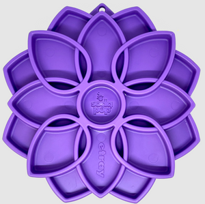 SodaPup Mandala Etray Feeder Purple
