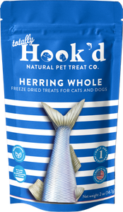 Totally Hooked Fresh Freeze Dried Whole Herring 2oz