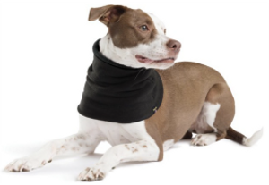 Gold Paw Black Snood Large