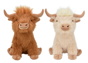 Multipet Highland Shaggy Cow 8"