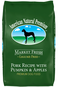American Natural Premium Market Fresh Pork, Pumpkin & Apples Dog Food 12lb