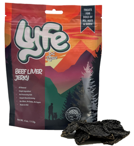 Lyfe Jerky Beef Liver 4oz