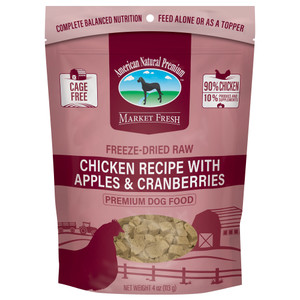 American Market Fresh Freeze Dried Chicken with Apples and Cranberries 4oz