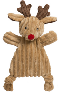 HuggleHounds HuggleFlatties Rudy Reindeer