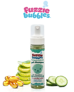 Fuzzie Bubbles Foaming Aromatherapy Shampoo DeShedding Moisturizing