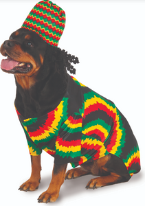 Ruby Slippers Big Dogs Rasta Pet Costume Extra Extra Large