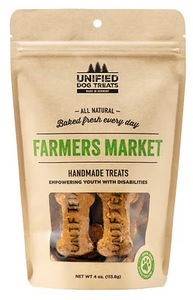 Unified Dog Treats Farmers Market 4oz
