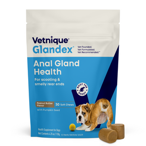 30 Count Peanut Butter Glandex Dog Chews