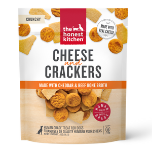 Honest Kitchen Cheese and Crackers w/ Cheddar Cheese & Beef Broth 3.5oz
