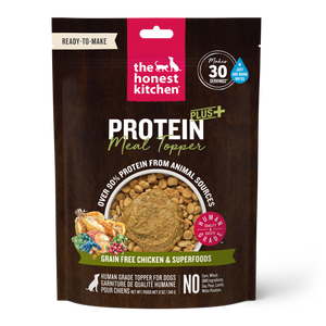Honest Kitchen Protein+ Grain Free Chicken w/Superfoods Dog Food Topper 12oz