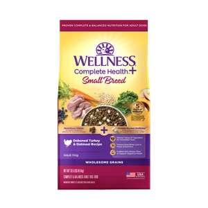 Wellness Complete Health+ Wellbites Small Breed Turkey & Oatmeal Recipe 10.5 lb