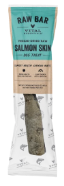 Vital Essentials RAW BAR Freeze-Dried Raw Dog Snacks Salmon Skin (single)
