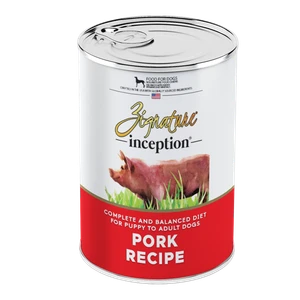 Inception Recipe Dog Food Canned Pork 13oz