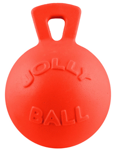 4.5" Jolly Pets Tug N Toss Orange Dog Toy