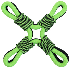 Jolly Pets Tik-Tak-Tugzz Small/Medium X Green/Black