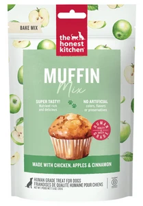 The Honest Kitchen Muffin Mix made with Chicken, Apples & Cinnamon 7.5 oz pouch