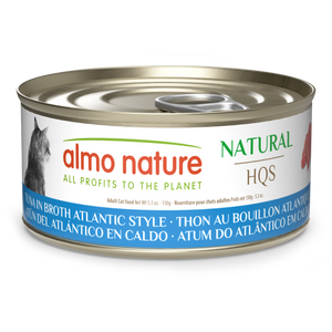 Almo Nature HQS Natural Tuna in Broth Atlantic Style 5.29oz