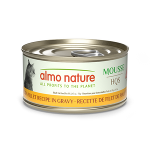 Almo Nature Natural Mousse Chicken Recipe in gravy  2.47oz