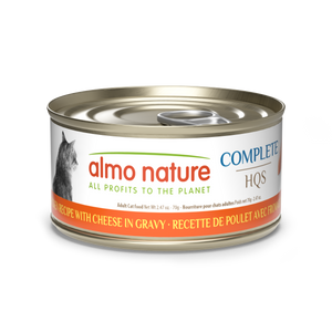 Almo Nature Complete Chicken with Cheese in gravy  2.47oz