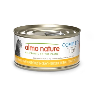 Almo Nature Complete Chicken with Sweet Potatoes in gravy 2.47oz