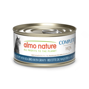 Almo Nature Complete Mackerel with Sea Bream in gravy 2.47oz