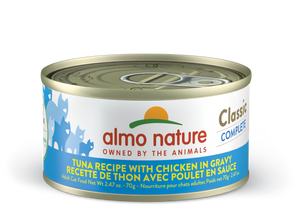 Almo Nature Classic Complete Tuna with Chicken in gravy 2.47oz