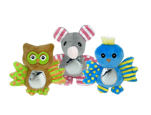 Multipet Cat-See Assorted Animals (Bird, Mouse, and Owl)