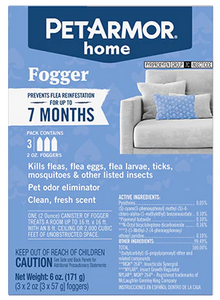PetArmor Home Fogger 3pk