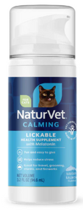 NaturVet Calming Cat Lickable with Melatonin  110gr