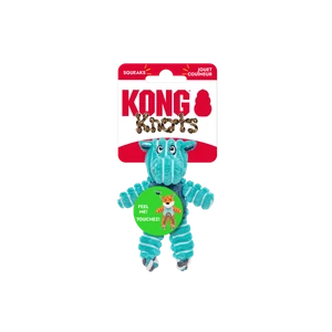 Kong Floppy Knots Hippo Dog Toy XSmall
