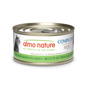 Almo Nature Complete Tuna Recipe with Mango in gravy  2.47oz