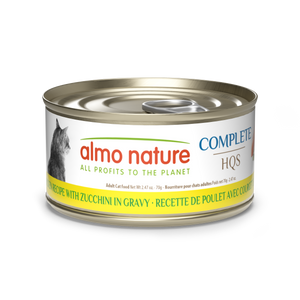 Almo Nature Complete Chicken Recipe with Zucchini in gravy 2.47oz