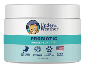 Under The Weather Cat Probiotic Powder 2.54oz