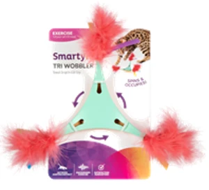 SmartyKat Core Swat 'N Spin Sound Motion Cat Toy