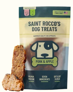 Saint Rocco’s Dog Treats Pork & Apple 16oz