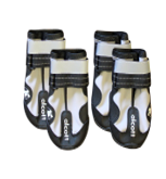 Alcott Dog Adventure Boots Black/Grey Extra Small