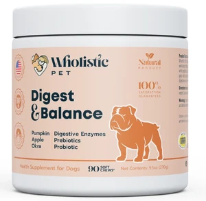 Wholistic Pet Organics Digest & Balance Soft Chews 90 count