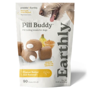Earthly Pet Company Pill Buddy Peanut Butter Banana Recipe 90 Count