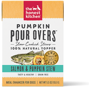 Honest Kitchen Pour Overs Salmon & Pumpkin Dog Food 5.50z