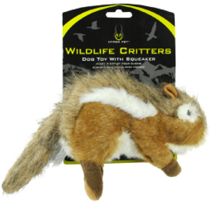 Hyper Pet Wildlife Chipmunk Dog Toy