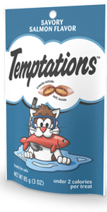 Whiskas Temptation Salmon Cat treat 3oz
