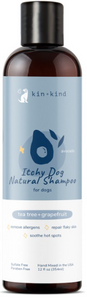 Kin+Kind Tea Tree+ Grapefruit Itchy Dog Shampoo 12oz